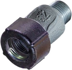 Обжимной патрубок из чугуна  11/2"  нар. резьба  TIM