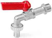 Кран  шар. ВОДОРАЗБОРНЫЙ VALTEC   1/2" НР РУЧКА  VT.051.N.04
