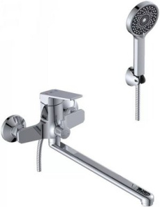 ВАННА  Diadonna  D165-22  ø35, див. пов. в корпусе, излив 35L, шланг 1,5 м, хром, латунный