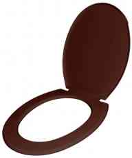 Сиденье для унитаза ИНКОЭР  "Стандарт Н-Коричневый" 