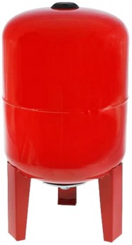 Расширительный бак вертикальный  36 л. оцинк-ый фланец 3/4", (на ножках) WION W36RV
